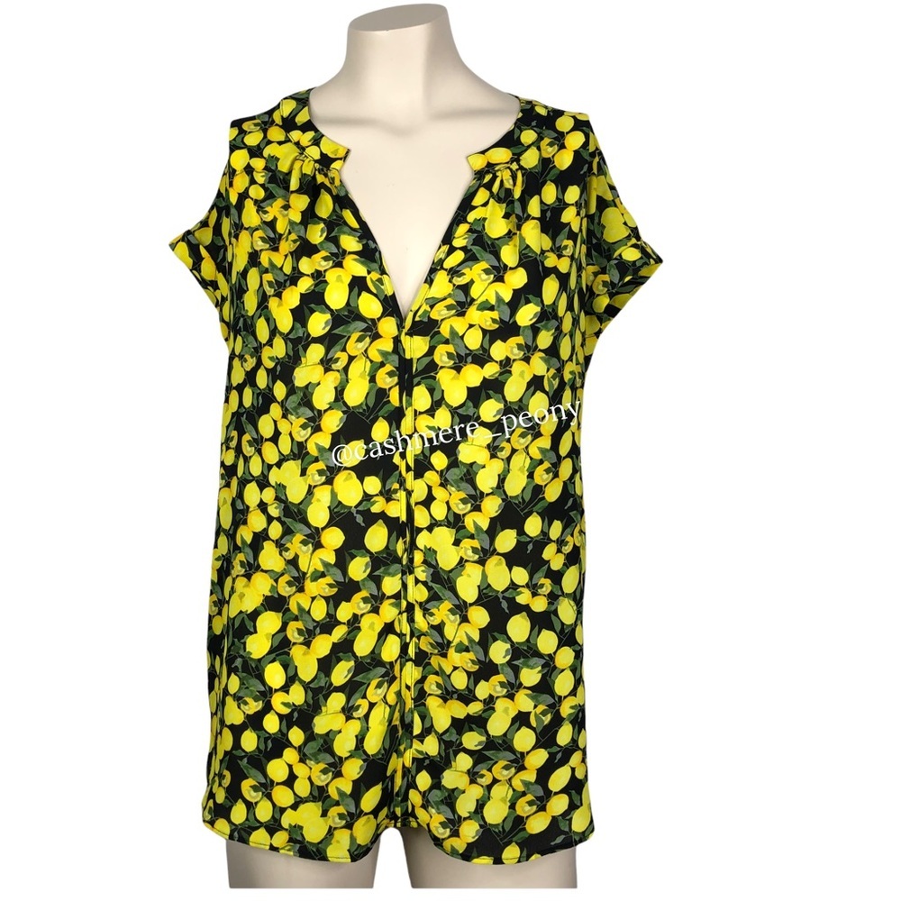Philosophy Lemon Top Blouse